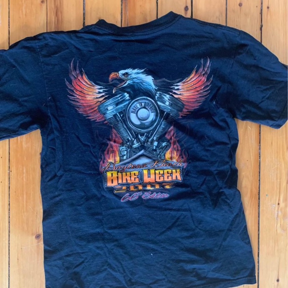 2007 Daytona Bike week T shirt Harley Davidson